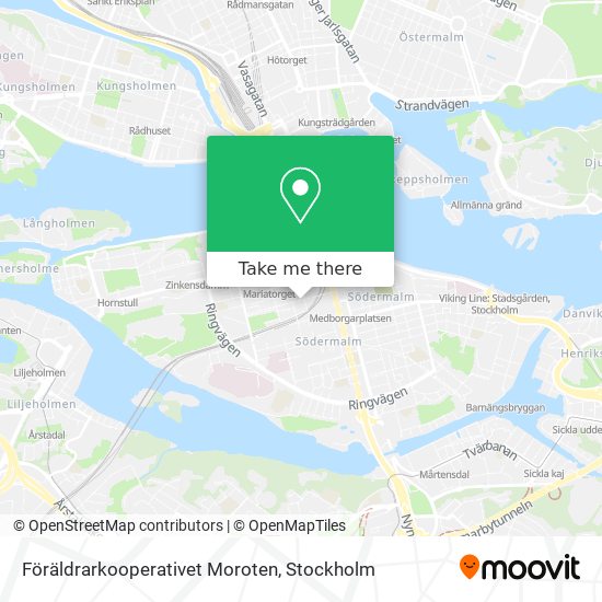 Föräldrarkooperativet Moroten map