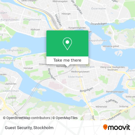 Guest Security map