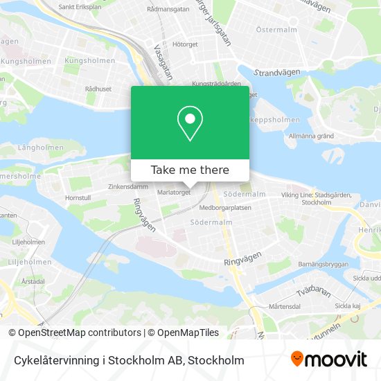 Cykelåtervinning i Stockholm AB map