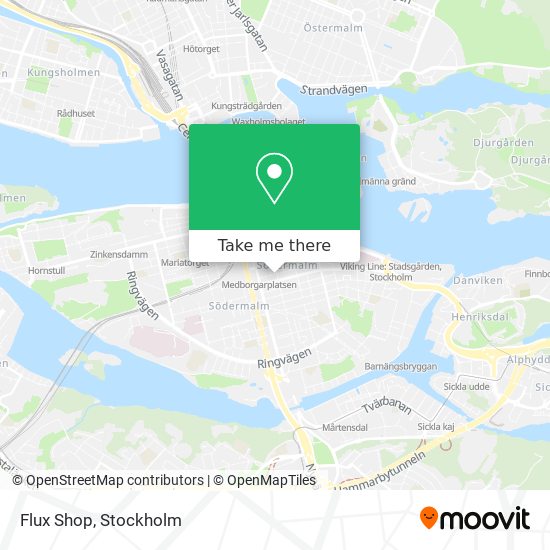 Flux Shop map