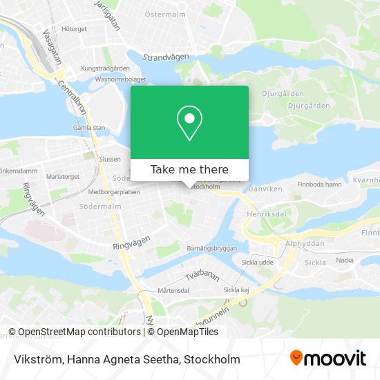 Vikström, Hanna Agneta Seetha map