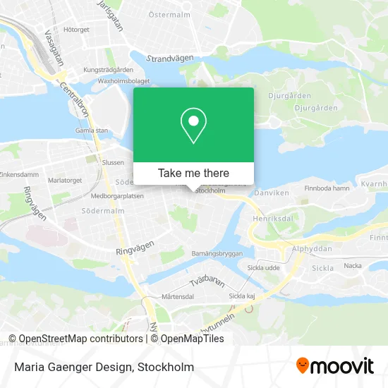 Maria Gaenger Design map