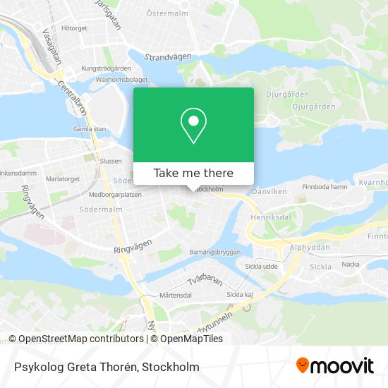 Psykolog Greta Thorén map