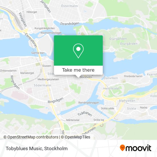 Tobyblues Music map