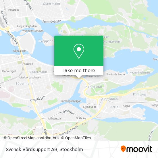 Svensk Vårdsupport AB map