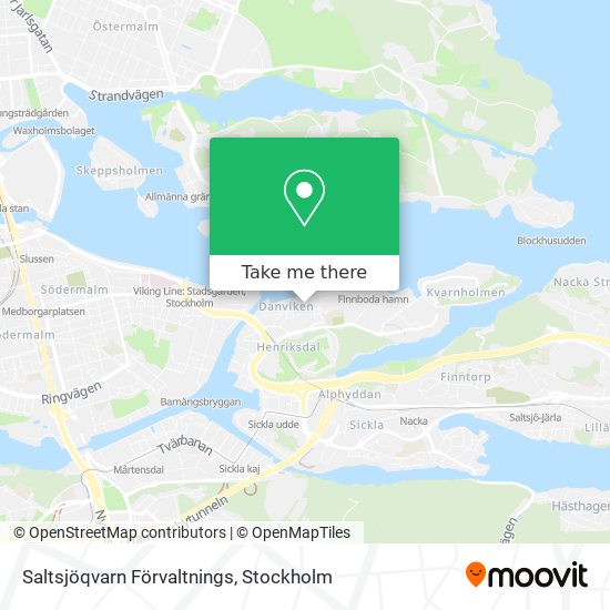 Saltsjöqvarn Förvaltnings map