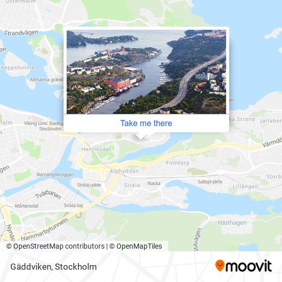 Gäddviken map