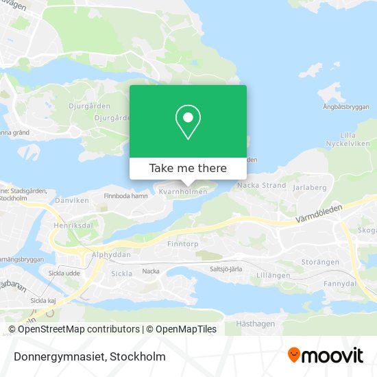 Donnergymnasiet map