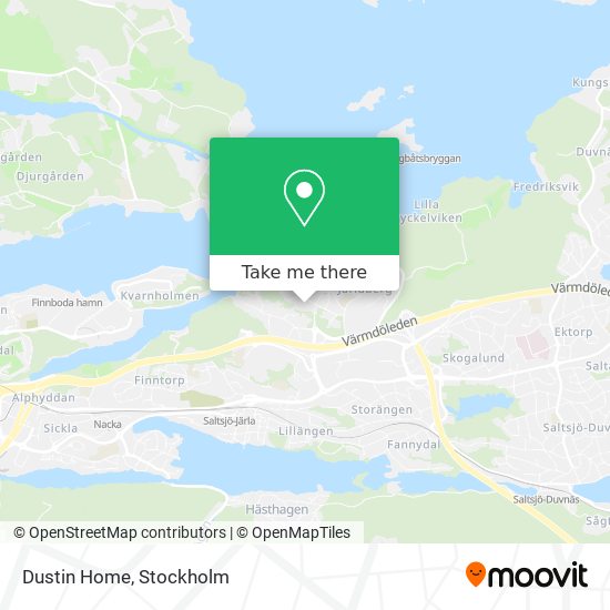 Dustin Home map