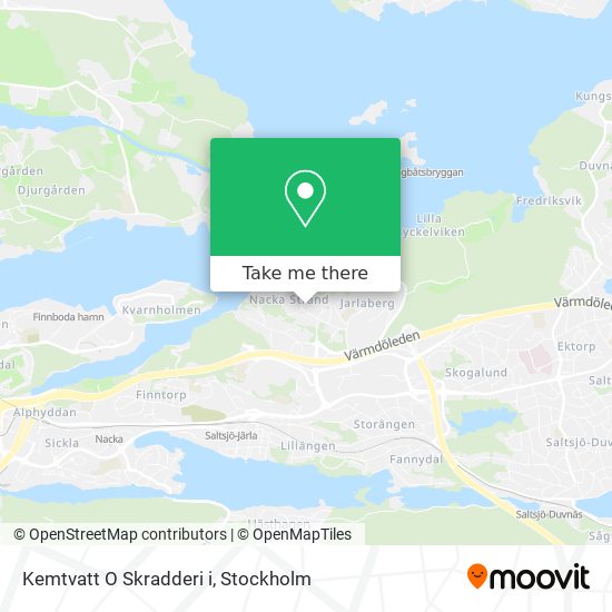 Kemtvatt O Skradderi i map