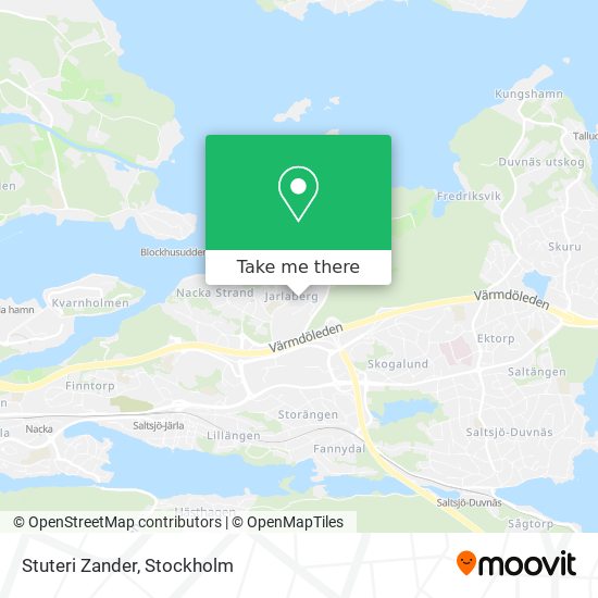 Stuteri Zander map