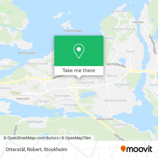 Otterstål, Robert map