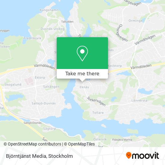 Björntjänst Media map