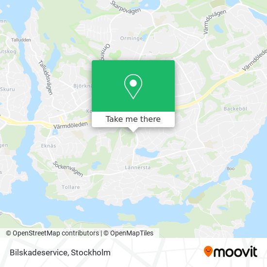 Bilskadeservice map