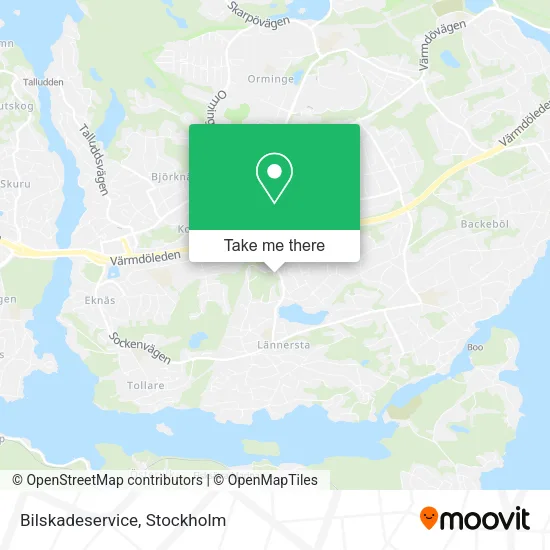 Bilskadeservice map
