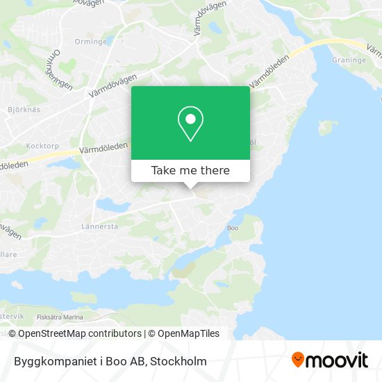 Byggkompaniet i Boo AB map