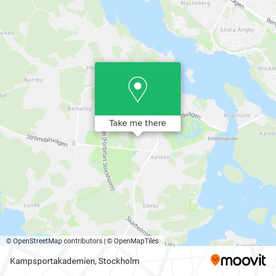 Kampsportakademien map