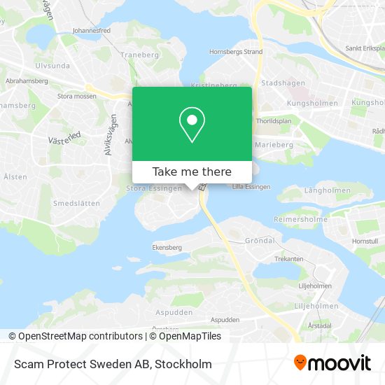 Scam Protect Sweden AB map