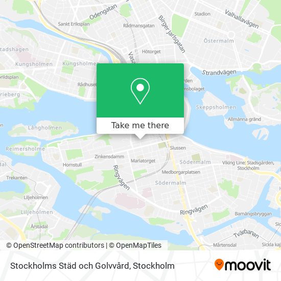 Stockholms Städ och Golvvård map