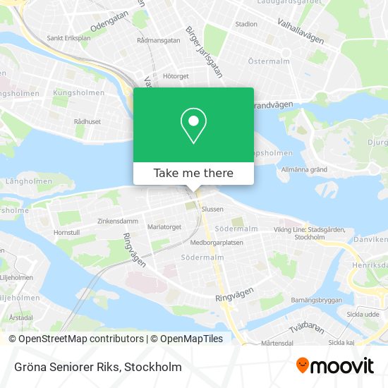 Gröna Seniorer Riks map