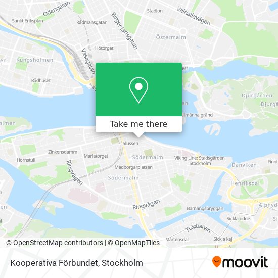 Kooperativa Förbundet map