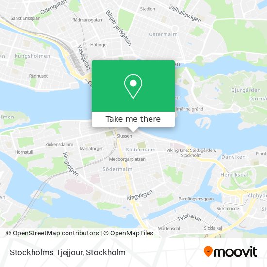 Stockholms Tjejjour map