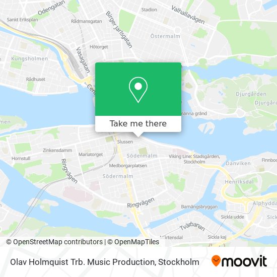 Olav Holmquist Trb. Music Production map