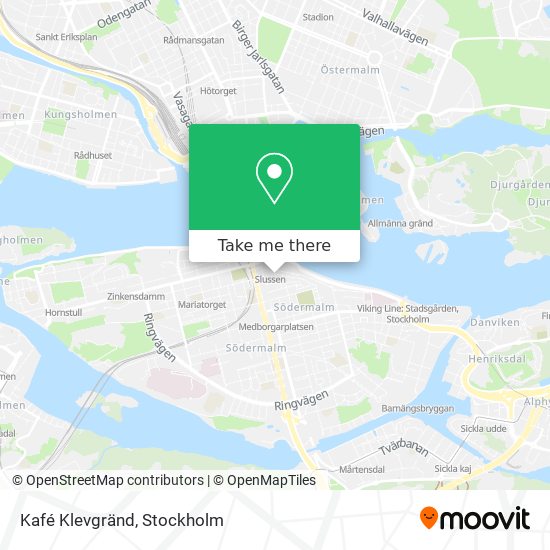 Kafé Klevgränd map