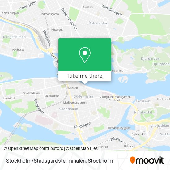 Stockholm/Stadsgårdsterminalen map