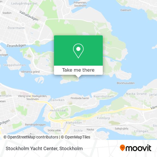 Stockholm Yacht Center map