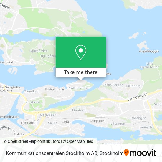 Kommunikationscentralen Stockholm AB map