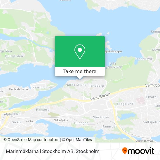 Marinmäklarna i Stockholm AB map