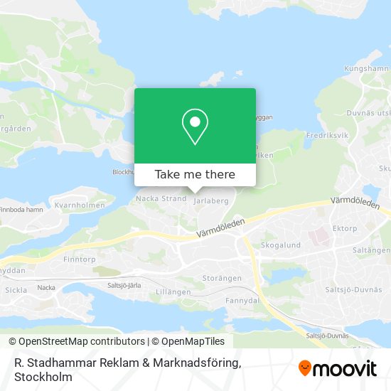R. Stadhammar Reklam & Marknadsföring map