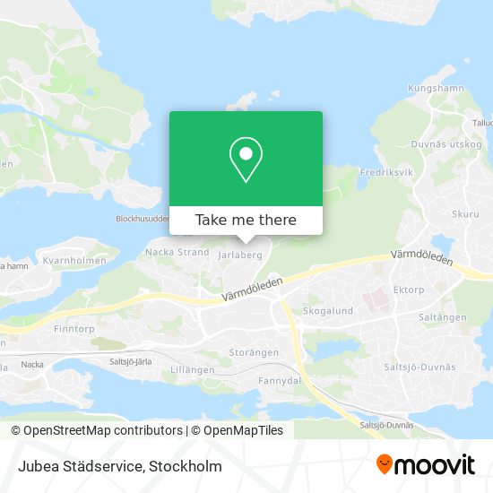 Jubea Städservice map