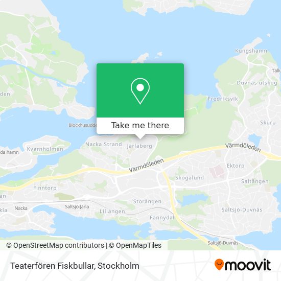 Teaterfören Fiskbullar map