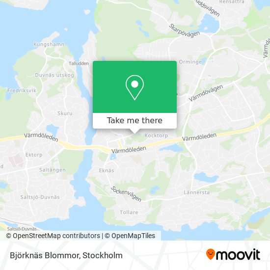 Björknäs Blommor map