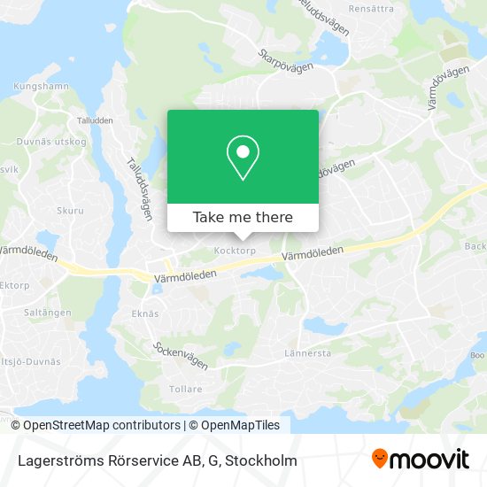 Lagerströms Rörservice AB, G map