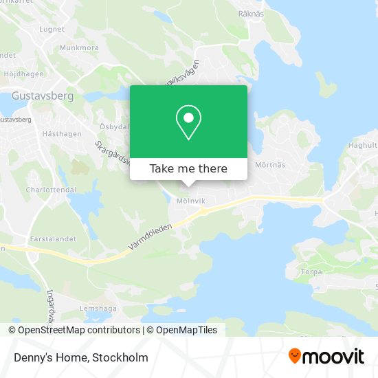 Denny's Home map