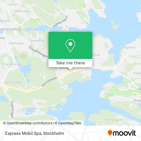 Express Mobil Spa map