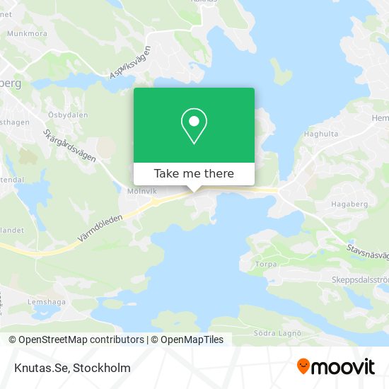 Knutas.Se map