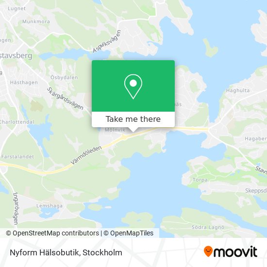 Nyform Hälsobutik map