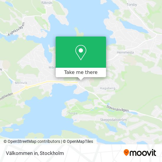 Välkommen in map