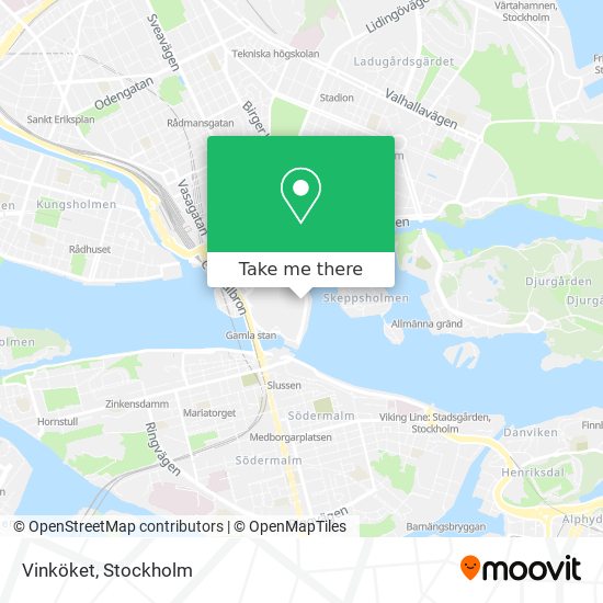 Vinköket map