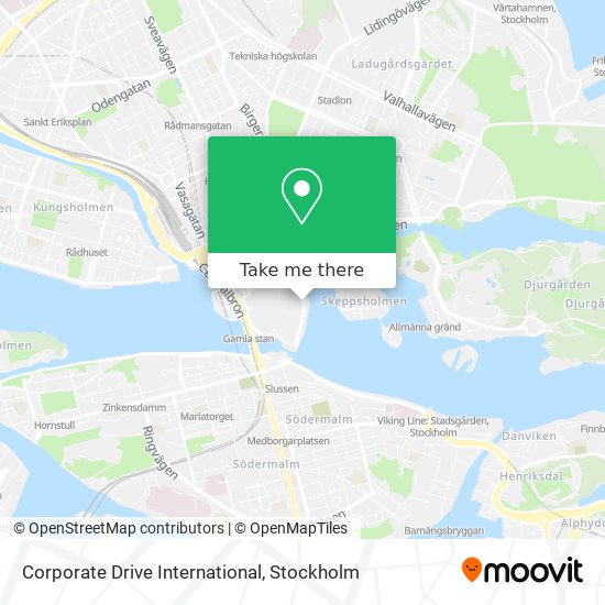 Corporate Drive International map