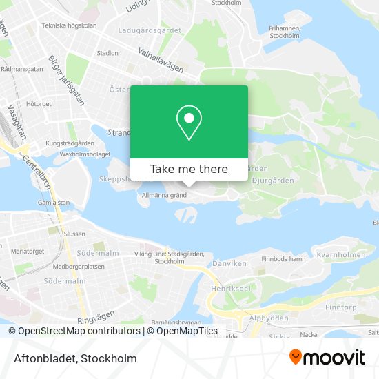 Aftonbladet map