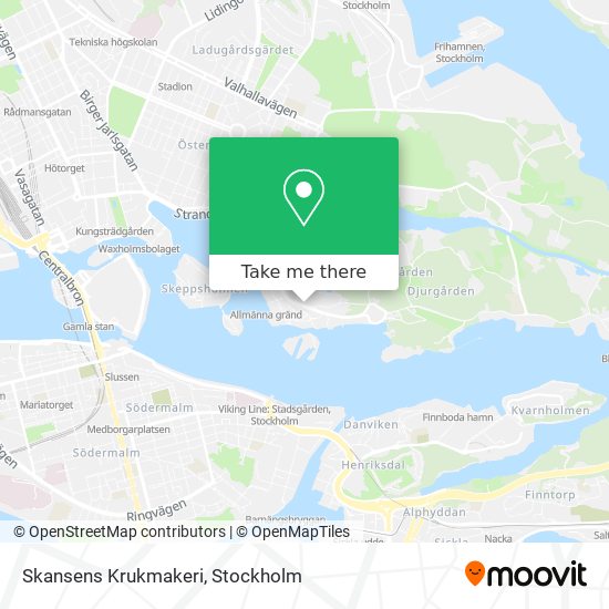 Skansens Krukmakeri map