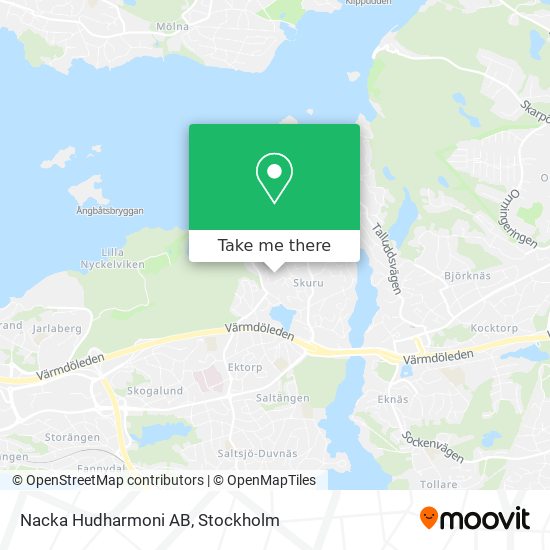 Nacka Hudharmoni AB map