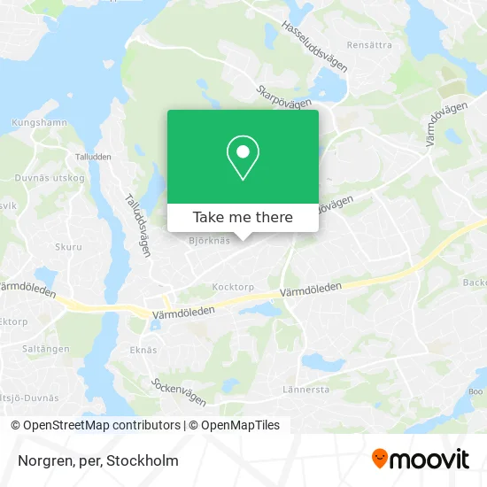 Norgren, per map