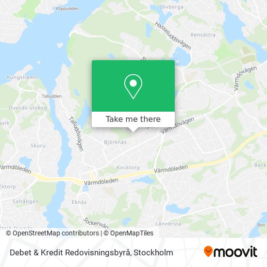 Debet & Kredit Redovisningsbyrå map