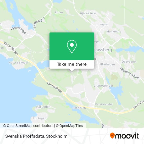 Svenska Proffsdata map